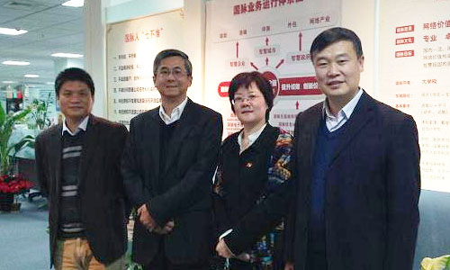 IBM全球主机技术研究院院长傅毓勤拜访诺亚体育总部