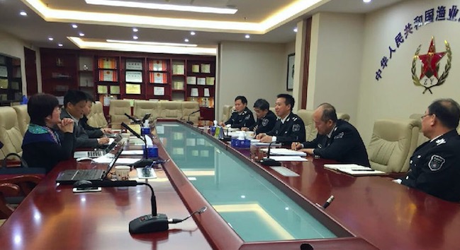 诺亚体育互联董事长杨冰之、总经理郑爱军一行拜访国家渔业船舶检验局