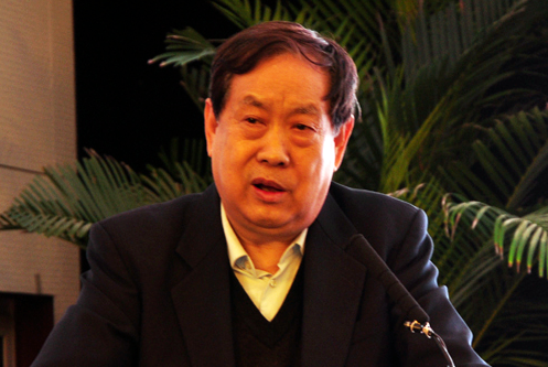 在2015中国智慧政府发展年会上，电子政务权威专家、国家行政学院教授汪玉凯发表主题演讲