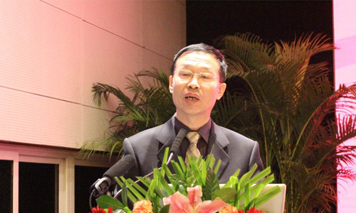 在"第六届（2014）中国智慧城市发展年会"上，北京拓尔思信息技术股份有限公司副总裁刘瑞宝发表主题演讲