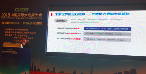 诺亚体育集团董事长杨冰之出席2018国国际大数据大会